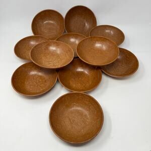 Vintage Kys-Ite 232 Bowls Melmac Melamine Set of 11 Salad Side Mid Century